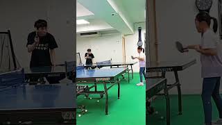 Practice Table Tennis asmr shortsvideo tabletennis [upl. by Egiarc]