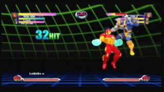 Marvel Vs Capcom 2 Iron Man Infinite Combo Tutorial [upl. by Kacy]