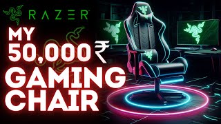 Spent 50k on my gaming chair  The best gaming chair by razer [upl. by Arreyt871]