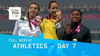 Athletics  Day 7  Full Replay  Nanjing 2014 Youth Olympic Games [upl. by Beilul681]