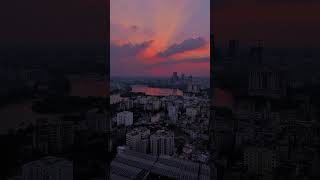 BRACU x SUNSET bracuniversity travel love unfrezzmyaccount dji views drone [upl. by Pearline]