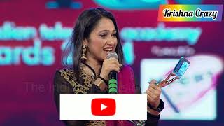 REAL VOICE OF DAYA BEN DISHA VAKANI IN ITA AWARD FUNCTION [upl. by Skillern]