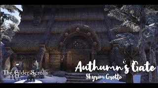 ESO Housing Skyrim Grotto Chillspot [upl. by Vladimar843]