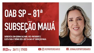 OAB SP  81ª Subseção Mauá [upl. by Liuka]