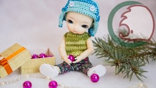 Как сделать новогодние украшения для кукол How to make Christmas decorations [upl. by Alohs954]