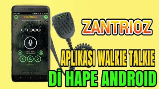 Zantrioz Walkie talkie android [upl. by Fafa]