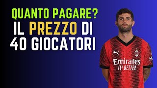 QUANTO PAGARE 40 GIOCATORI PREZZATI PER VOI  Guida all’Asta del Fantacalcio 202425 [upl. by Jacqui420]