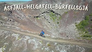 Ásfjall  Helgafell  Búrfellsgjá [upl. by Winn]