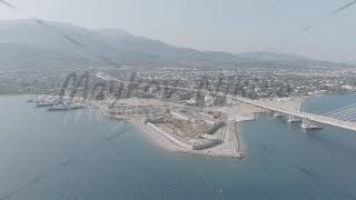 ALog Patras Greece Rio Fortress The RioAntirrio Bridge Officially the Charilaos Trikoupis [upl. by Llerrud]