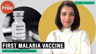 Firstever Malaria vaccine approved Sandhya Ramesh explains its science efficacy amp global impact [upl. by Klenk772]