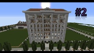 MINECRAFT PORADNIK  Jak zbudować Ratusz 2 [upl. by Aniteb]