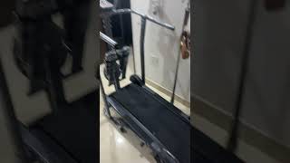 Manual treadmill 4in1 for home gym homeworkout e [upl. by Nelloc]