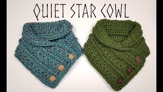 Quiet Star Cowl  Crochet Tutorial [upl. by Adnhoj]