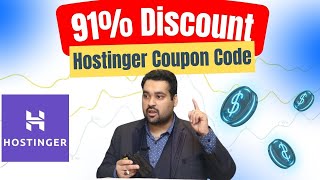 Hostinger Coupon Code 2024  91 Discount Coupon by Hostinger [upl. by Nosille]