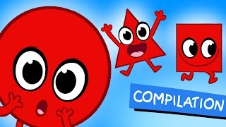 My Magic Shapes Educational Compilation with Numbers and Colors by My Magic Pet Morphle [upl. by Catherine]