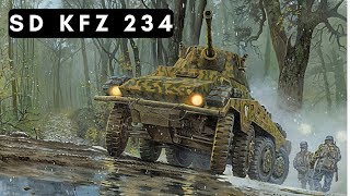 Sd Kfz 234  Ultimate German Reconaissance Vehicle 19441945 [upl. by Keane177]