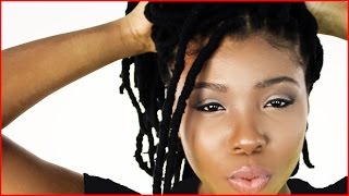 Yarn Wraps Finished Hairstyle Results Tutorial Part 4 of 6 [upl. by Perice]