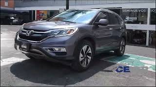 Honda CRV EXL Navi 2016 Gris [upl. by Ysus]