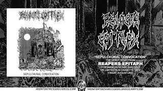 REAPERS EPITAPH  SEPULCHURAL CONVOCATION Iron Fortress Records [upl. by Monarski]