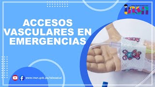 Accesos Vasculares en Emergencias [upl. by Eixor]