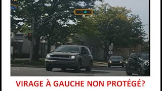 Comment Réussir un Virage à GAUCHE non protégé💯 [upl. by Sorvats]