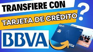 Enviar efectivo con tarjeta de crédito BBVA Bancomer [upl. by Kcuhc]