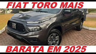 FIAT TORO MAIS BARATA EM 2025 [upl. by Cohen]