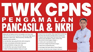 part 2 BAHAS SOAL TWK CPNS 2024 PENGAMALAN PANCASILA [upl. by Pitarys]