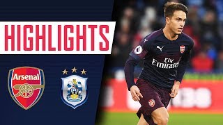 Huddersfield Town 12 Arsenal  Goals and highlights [upl. by Chadabe67]