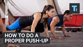 An exercise scientist explains the proper way to do a pushup [upl. by Drol]