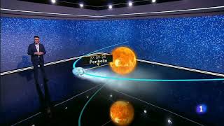 Martin Barreiro explica el fenomeno astronomico sobre el quotcometa del sigloquot RTVE [upl. by Yvor170]