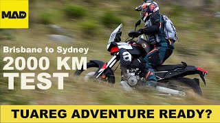 Aprilia Tuareg 660  Test Review Australia [upl. by Uund]