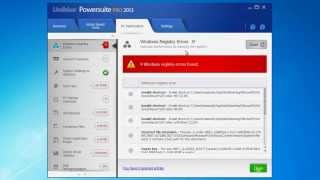 Uniblue  Powersuite 2013 Software usage Guide and Features [upl. by Lehar654]