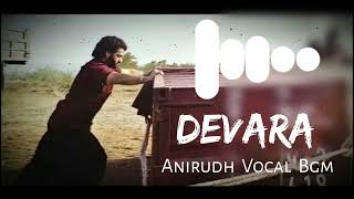 Devara Anirudh Vocal BGM 🔥   Download Link 👇 [upl. by Hnao]