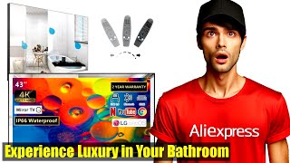 Ultimate Luxury Bathroom Entertainment Soulaca 43 Smart 4K TV Review [upl. by Alston]