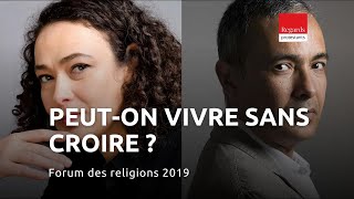 Peuton vivre sans croire  Delphine Horvilleur et Kamel Daoud [upl. by Daeriam]