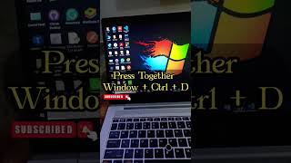 Shortcut to Create Virtual Desktop in Seconds🔥 shorts viral windows [upl. by Ossy]