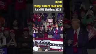 Donald Trump Dancing At His Rally Goes Viral Amid US Elections 2024 donaldtrump uselections2024 [upl. by Sarat]