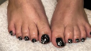 Practice acrylic toes with me nailloveeeee nailart naildesign acrylictoes [upl. by O'Doneven]