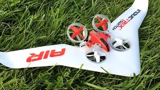 Blade Inductrix Switch Air Outdoor Maiden Flight Review [upl. by Appilihp830]