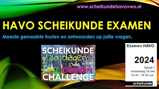 Havo scheikunde 2024 laatste vragen [upl. by Mindi165]