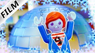 Playmobil Film deutsch  JULIANS IGLU GEGEN HITZE  Hat er Gehirnfrost  Kinderfilm Familie Vogel [upl. by Ordnael320]