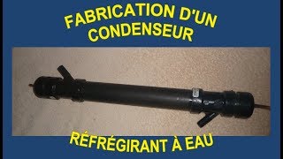 Tuto Comment fabriquer un quotRéfrigérant à eauquot ou quotCondenseur à eauquot [upl. by Sirred]