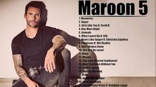 Maroon5 Hits 2022  The Best Songs Of Maroon5s Hits 2022 [upl. by Rogerio]