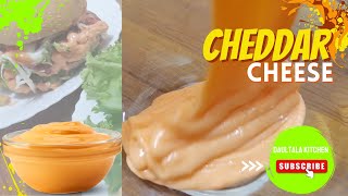 How To Make The Best Cheddar Cheese Sauce Recipe in Under 5 Minutes  Burger Sauce Daultala Kitchen [upl. by Enirhtak]