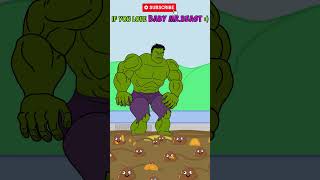 💩 THE BEST POOP Song EVER  😁 ❤️ Baby MrBeast ❤️ Hulk ❤️ Nikocado Avocado 😅 funny poop [upl. by Stephanus743]