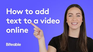 How to add text to a video online quick and easy steps [upl. by Noble]