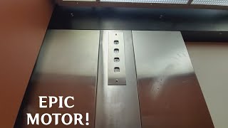 EPIC MOTOR Eltec Hydraulic Elevator at SFU McTaggart Cowan Hall  Burnaby BC [upl. by Akemyt]