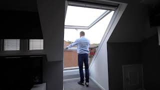 Stunning Velux Cabrio Window Demonstration [upl. by Nebuer]