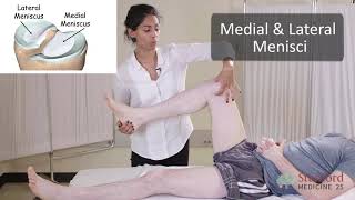 The Exam for Knee Pain  Stanford Medicine 25 [upl. by Gaskins631]